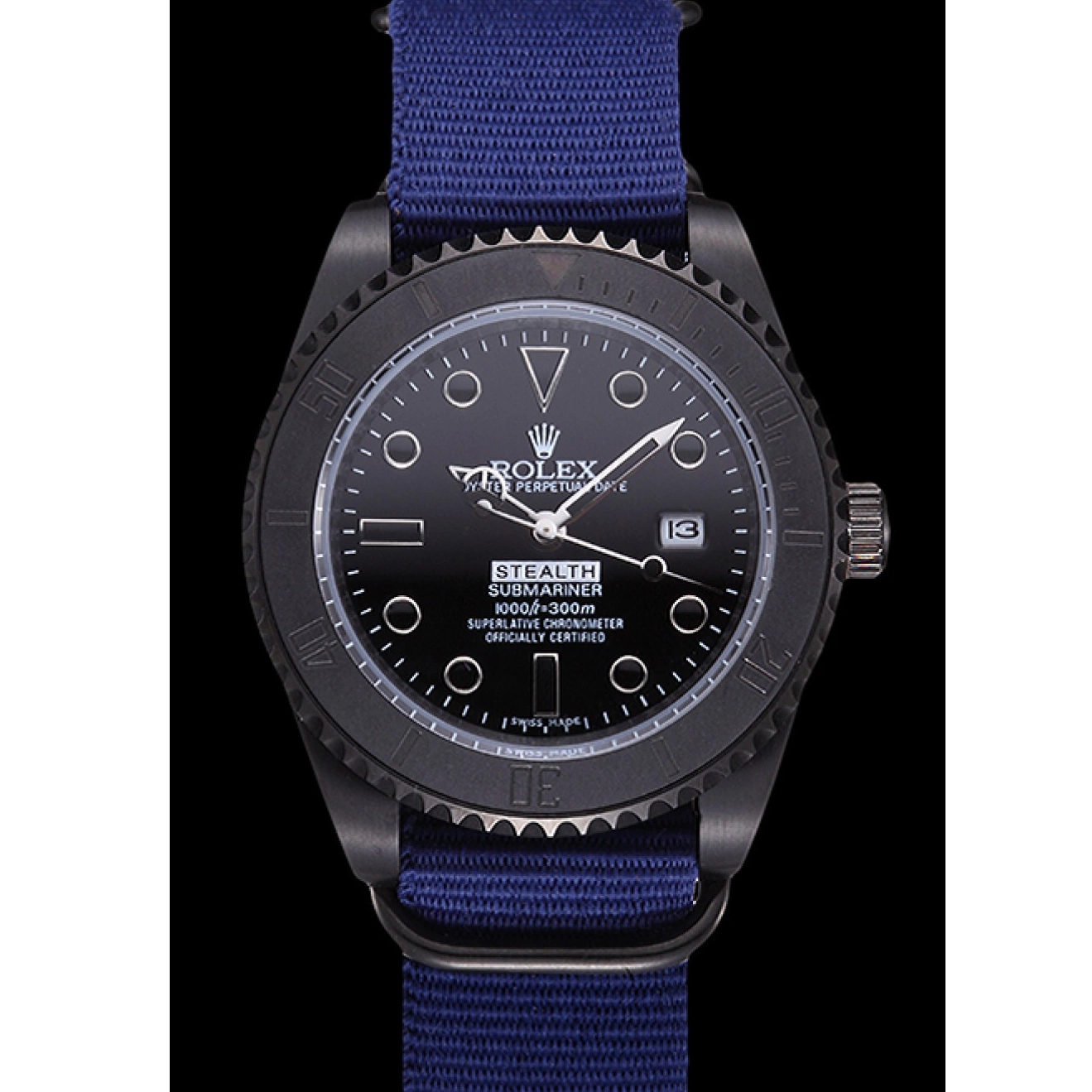 Good copy rolex watches Rolex Submariner 621994 Blue Stealth 0519